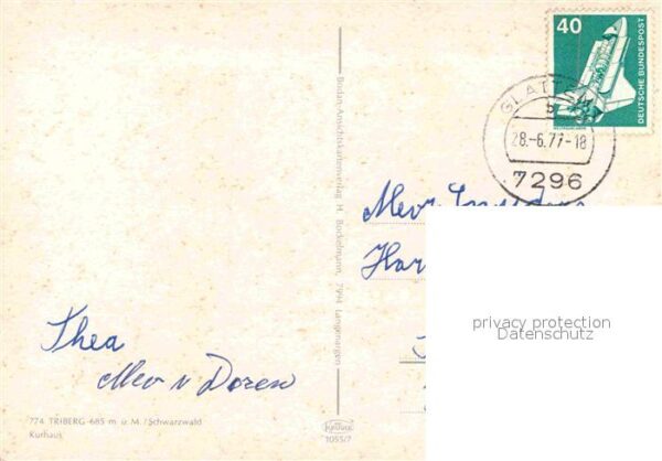 Triberg Schwarzwald Kurhaus – Bild 2