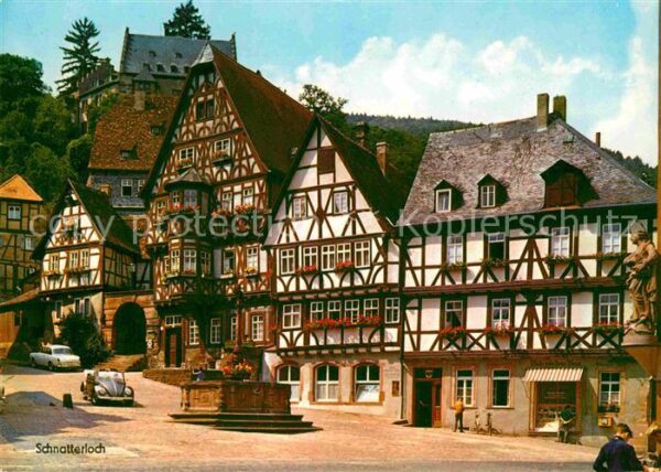 Miltenberg Main Schnatterloch Historischer Marktplatz 1