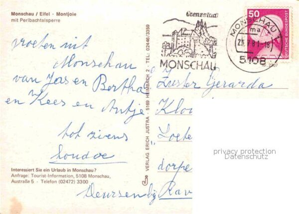 Monschau Altstadt Cafe Hotel Fachwerkhäuser Wass – Bild 2
