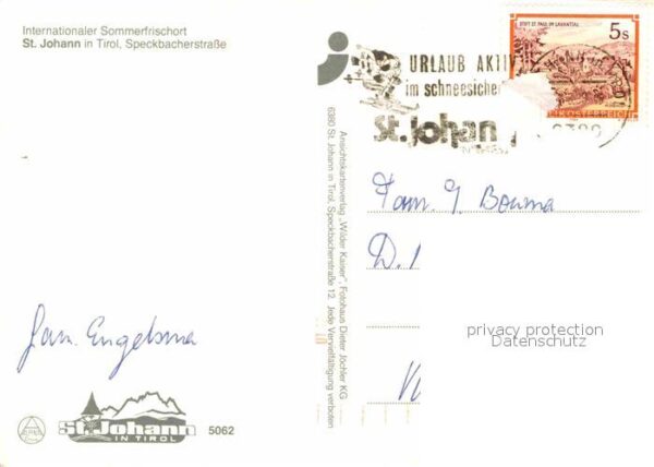 St Johann Tirol Speckbacherstrasse Blumenschmuck Intern – Bild 2