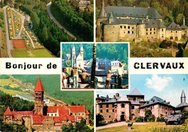Clervaux Camping Chateau Panorama Abbaye