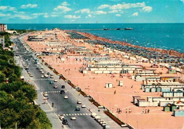 Rimini Lungomare e spiaggia Riviera adriatica
