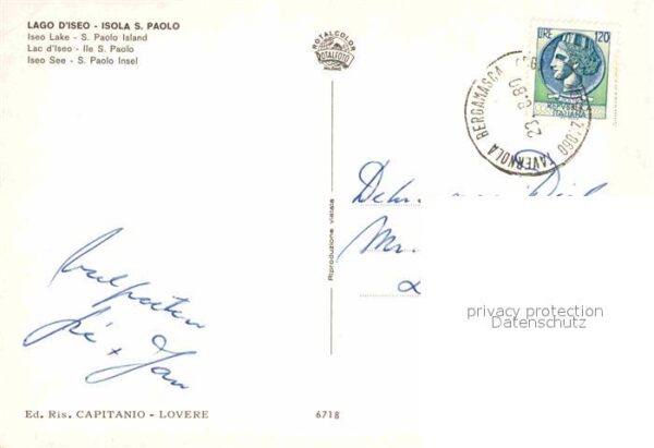 Lago d Iseo Isola S Paolo Insel – Bild 2