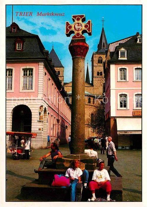 Trier Marktkreuz Altstadt