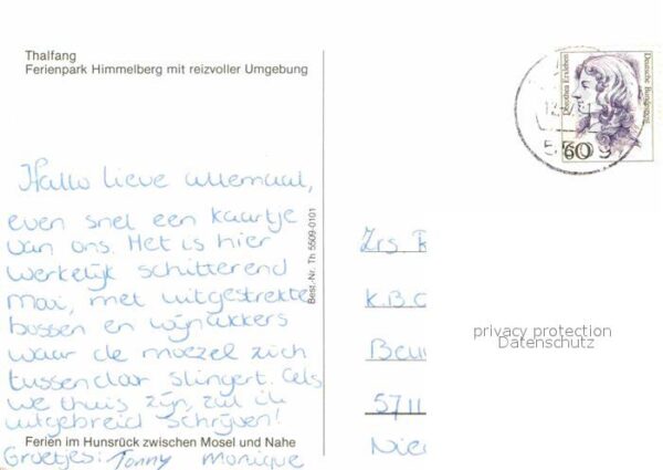 Thalfang Ferienpark Himmelberg und Umgebung Wand – Bild 2