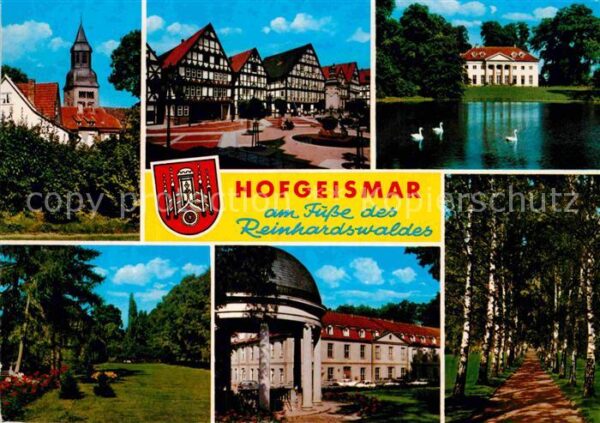 Hofgeismar am Fusse des Reinhardswaldes Kirche Alt