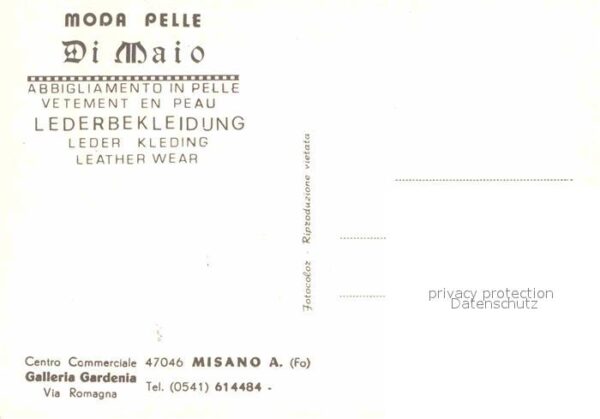 Misano Adriatico Moda Pelle Di Maio Lederbekleidung Stra – Bild 2