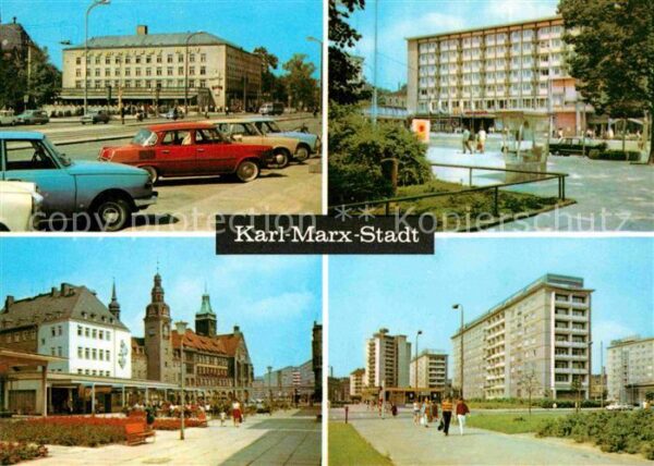 Karl-Marx-Stadt Interhotel Chemnitzer Hof Interhotel Mo