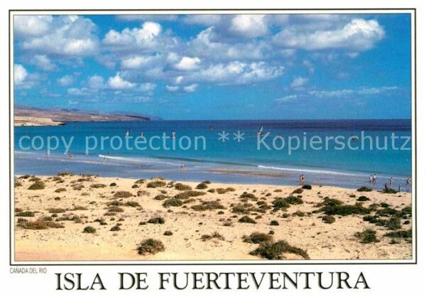 Canada del Rio Panorama Costa Calma Strand