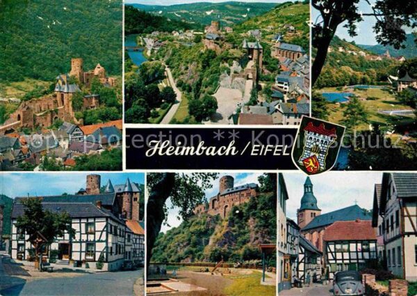Heimbach Eifel Luftkurort im Naturpark Nordeifel Burg