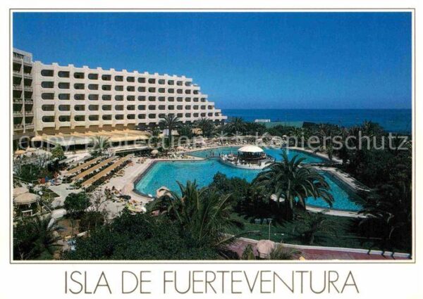 Corralejo Hotel Tres Islas Swimming Pool Meerblic
