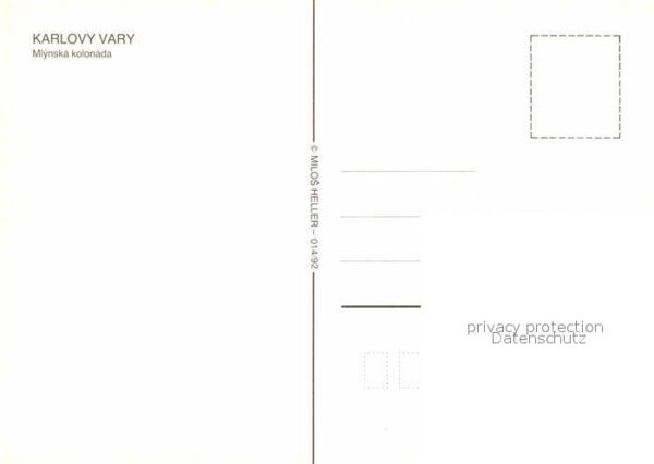 Karlovy Vary Mlynska kolonada Kolonnaden – Bild 2