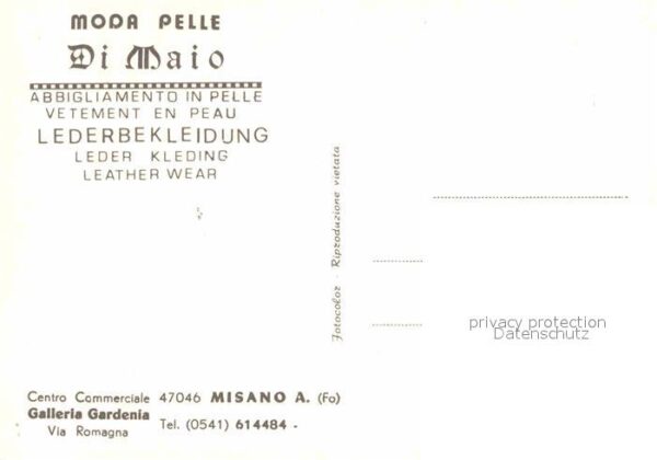Misano Adriatico Moda Pelle Di Maio Lederbekleidung Stra – Bild 2