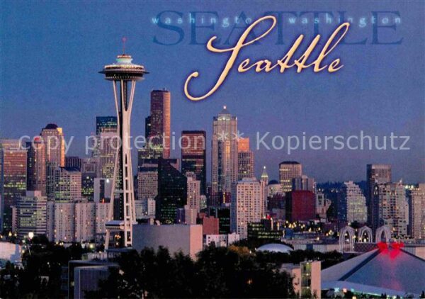 Seattle Twilight in the Emerald City Space Need