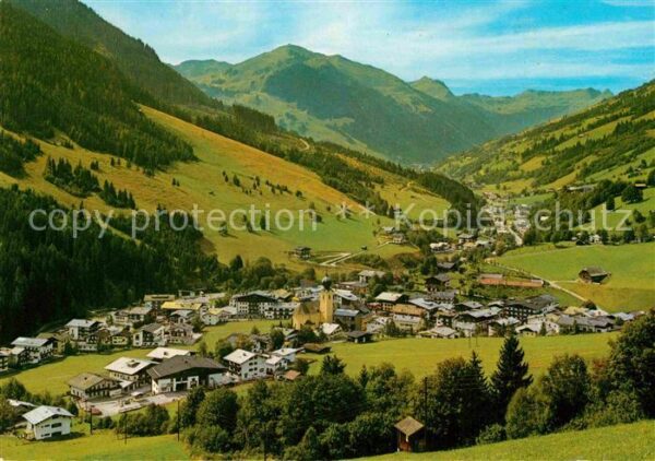 Saalbach-Hinterglemm Panorama Höhenluftkurort Salzburger Lan
