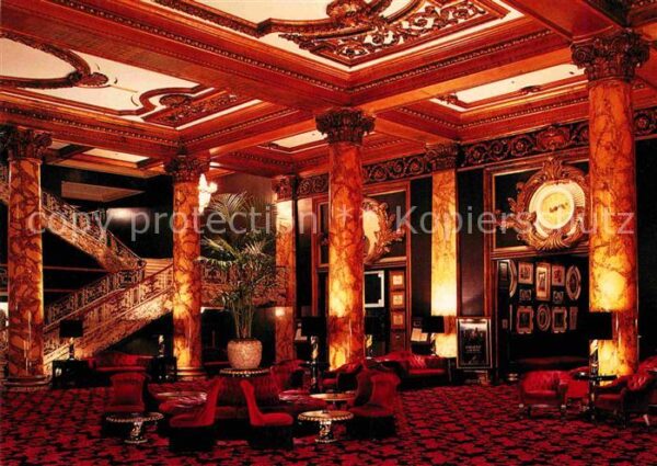 San Francisco California Fairmont Hotel Lobby
