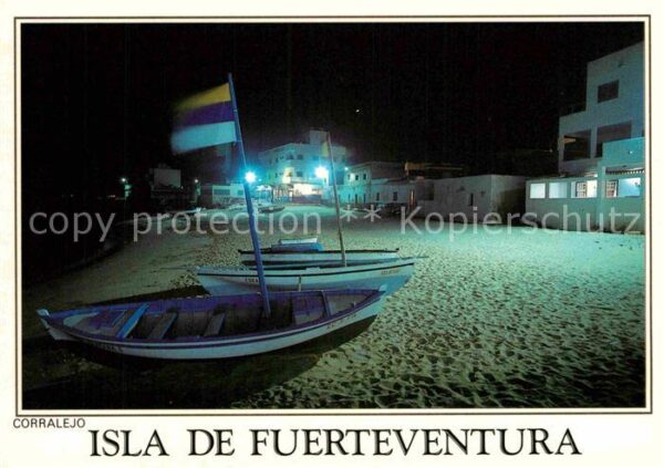 Corralejo Abends am Strand