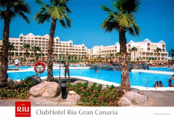 Las Meloneras Club Hotel Riu Gran Canaria Piscina