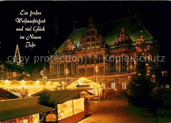Bremen Weihnachtsmarkt Rathaus