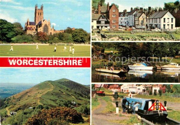 Worcester Bewdley Cathedral Hampton Ferry Evesham