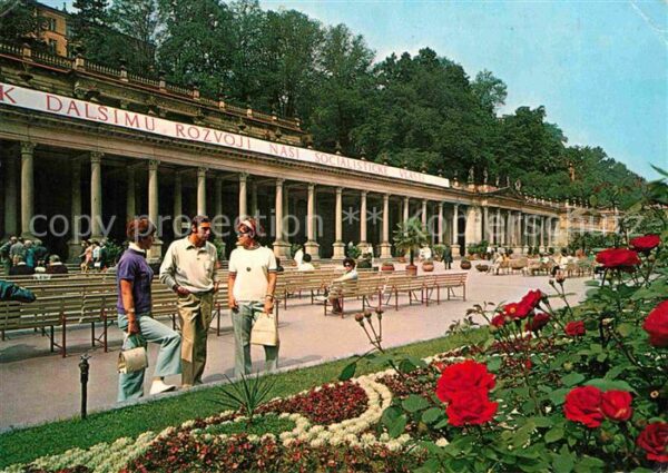 Karlovy Vary Kolonada Ceskoslovensko-sovetskeho prat