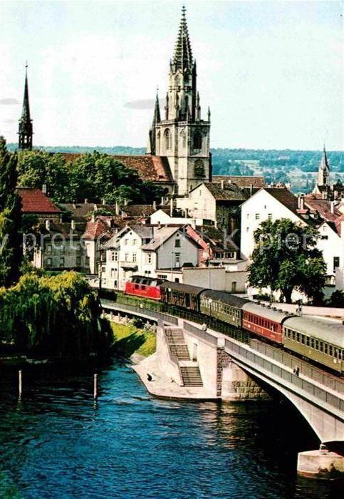Konstanz Bodensee Rheinbrücke Basilika