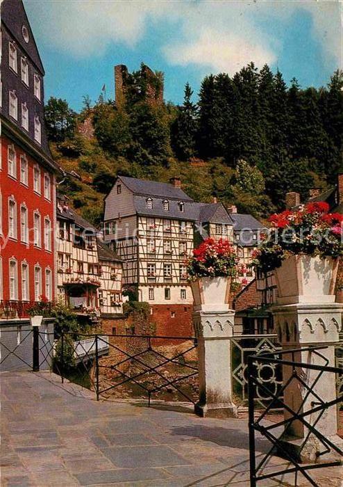 Monschau Rotes Haus Ruine Haller
