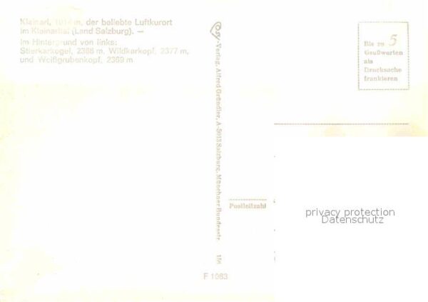 Kleinarl Stierkarkogel Wildkarkopf Weissgrubenko – Bild 2