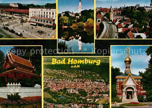 Bad Homburg Kirche Fliegeraufnahme