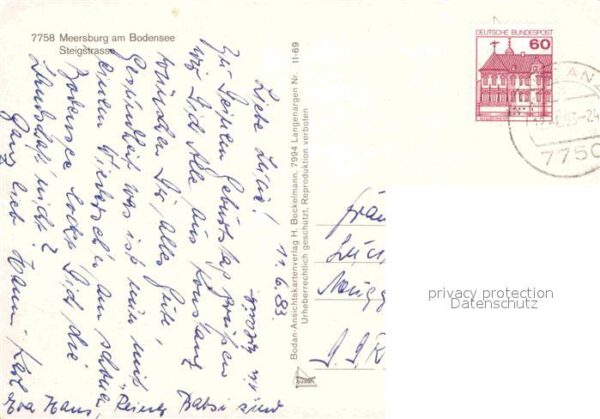 Meersburg Bodensee Steigstrasse – Bild 2