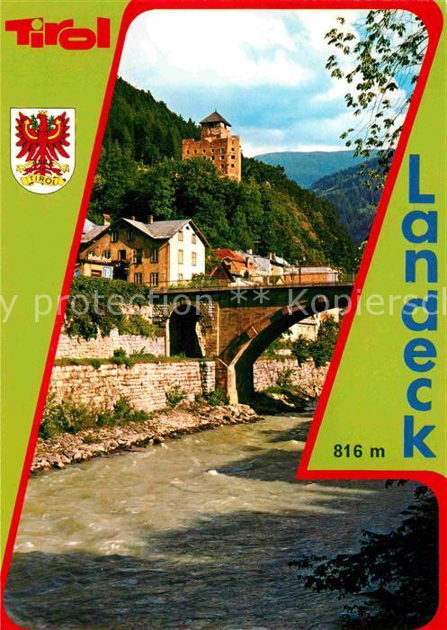 Landeck Tirol Brücke Schloss