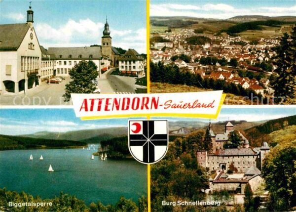 Attendorn Burg Schnellenberg Biggetalsperre