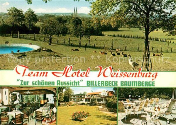 Billerbeck Westfalen Team Hotel Weissenburg Zur schönen Auss