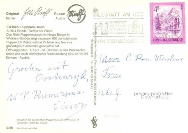 Einoede Villach Elli-Riehl-Puppenmuseum – Bild 2
