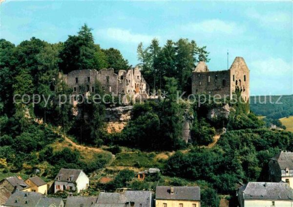 Larochette Luxembourg Chateau feodal