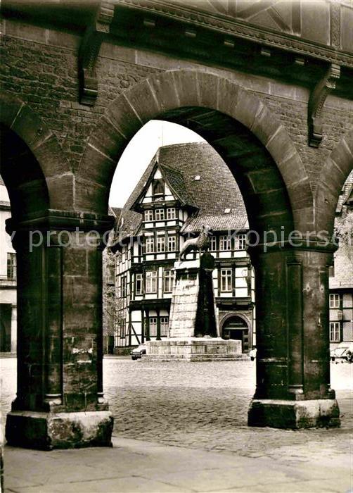 Braunschweig Braunschweiger Löwe Gildehaus