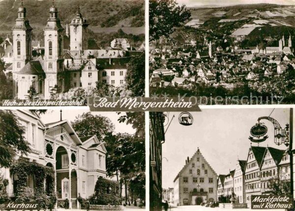 Bad Mergentheim Hoch- Deutschmeisterschloss Kurhaus Mar