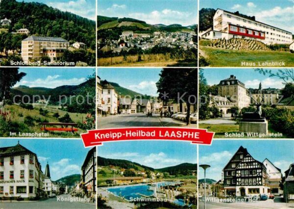 Laasphe Bad Schloss Wittgenstein Haus Lahnblick Kön