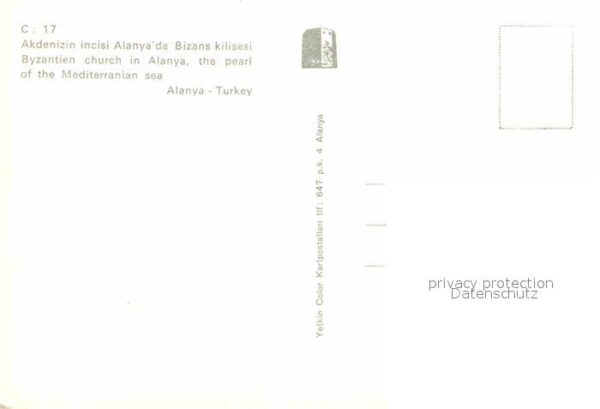 Alanya Akdenizin incisi Alanyada Bizans kilise – Bild 2