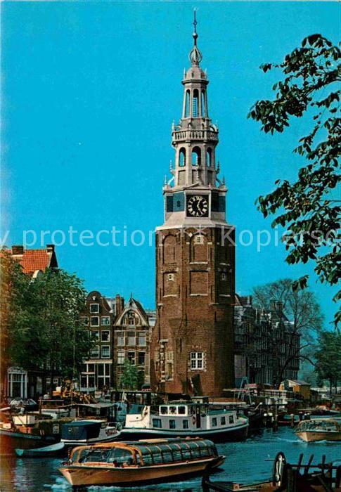 Amsterdam Niederlande Montelbaantoren