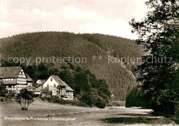 Frankenau Hessen Wese-Mühle