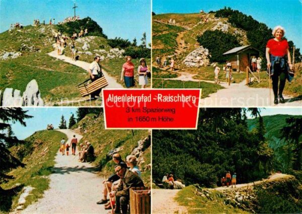 Ruhpolding Alpenlehrpfad Rauschberg