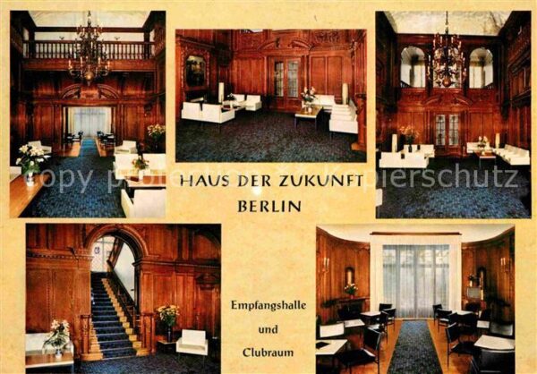 Berlin Haus der Zukunft Empfangshalle Clubraum