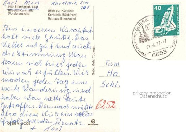Blieskastel Kurklinik Rathaus – Bild 2