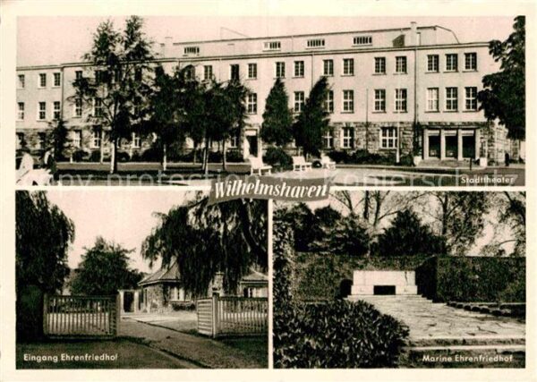 Wilhelmshaven Stadttheater Marine Ehrenfriedhof