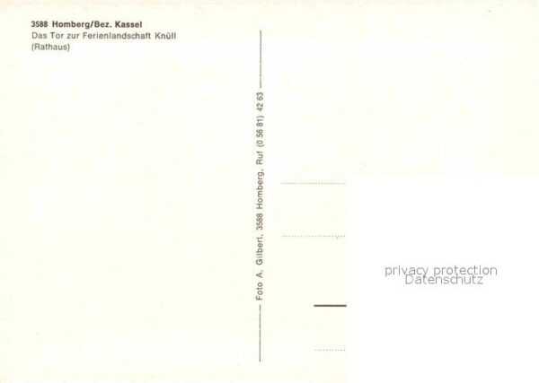 Homberg Efze Rathaus – Bild 2