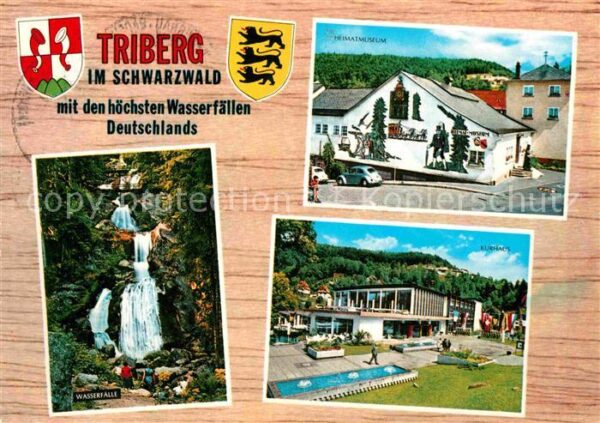 Triberg Schwarzwald Heimatmuseum Kurhaus Wasserfälle