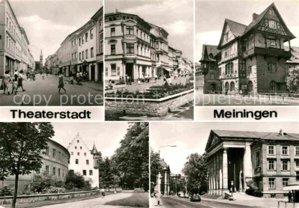 Meiningen Thueringen Georgstrasse Henneberger Haus Schloss T