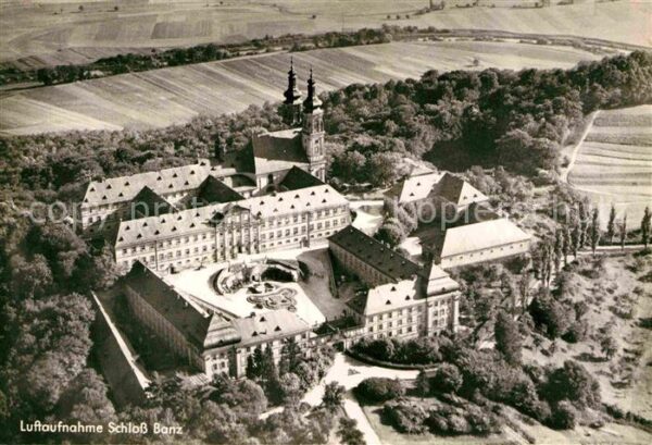 Schloss Banz Fliegeraufnahme