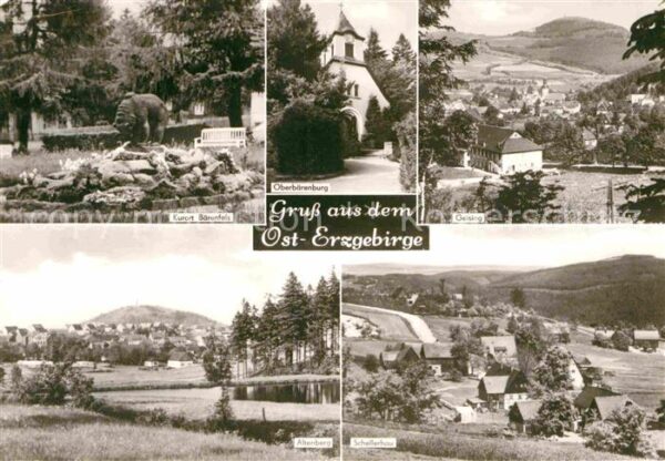 Geising Erzgebirge Bärenfels Altenberg Schllerhau